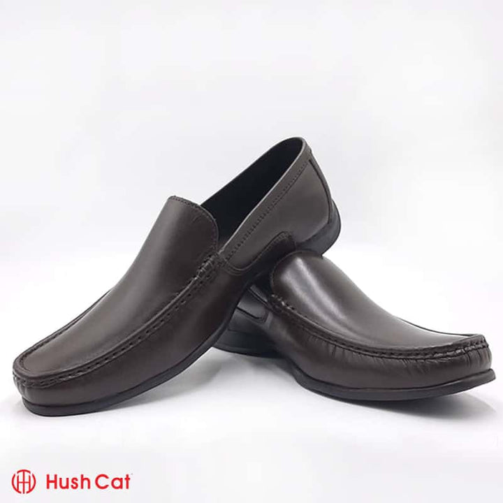 Mens Formal Brown Mat Leather Shoes Formal Shoes