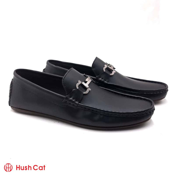 Mens Executive Casual Mat Leather Shoes Men Loafers