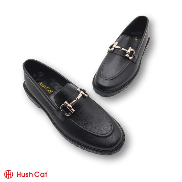 Men’s High Sole Black Casual Shoes