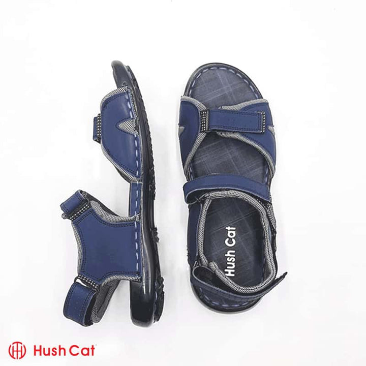Leather Stylish Blue Sandal For Men