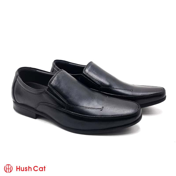 Hush Cat Black Samuel Leather Shoes Formal Shoes