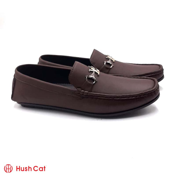 Mens Executive Casual Lv Buckle Shoes Men Loafers