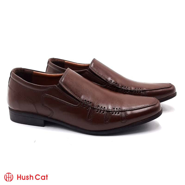 Hush Cat Brown Handmade Leather Shoes Formal Shoes