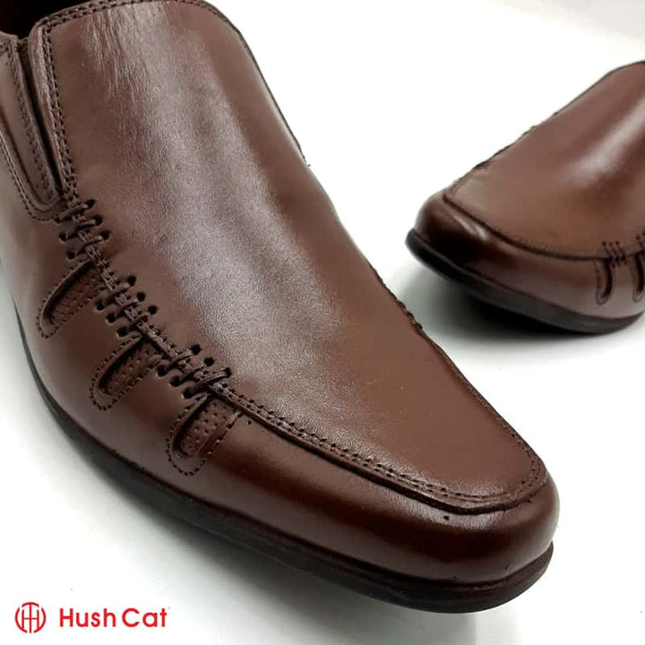 Hush Cat Brown Handmade Leather Shoes Formal Shoes