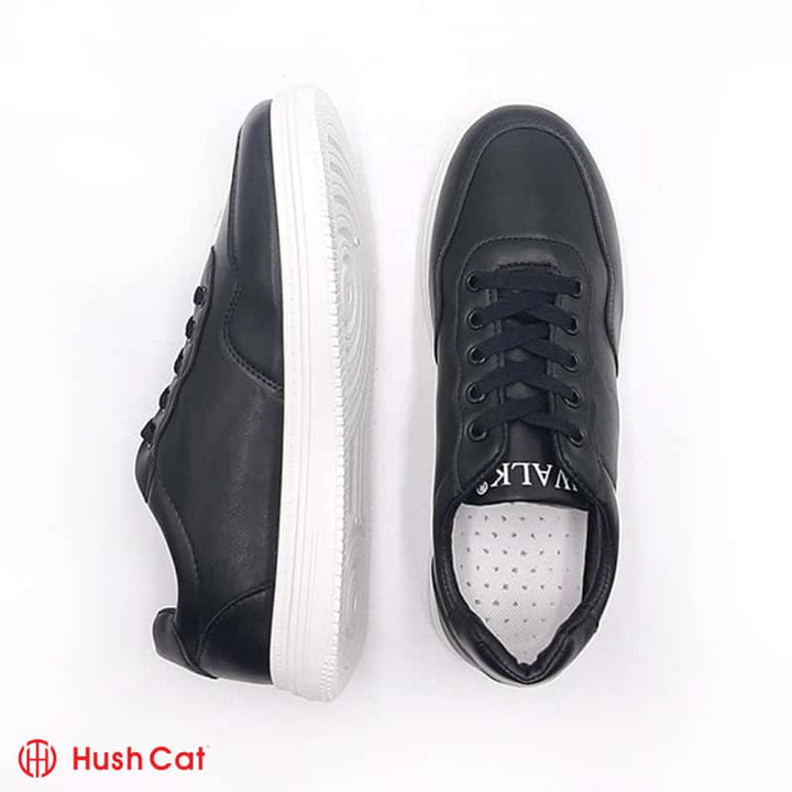 Mens Black Comfortable Athletic Sneaker Sports Shoes