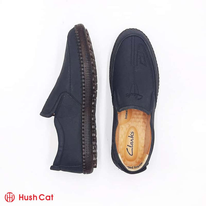 Mens Black Medicated Casual Shoes Shoes