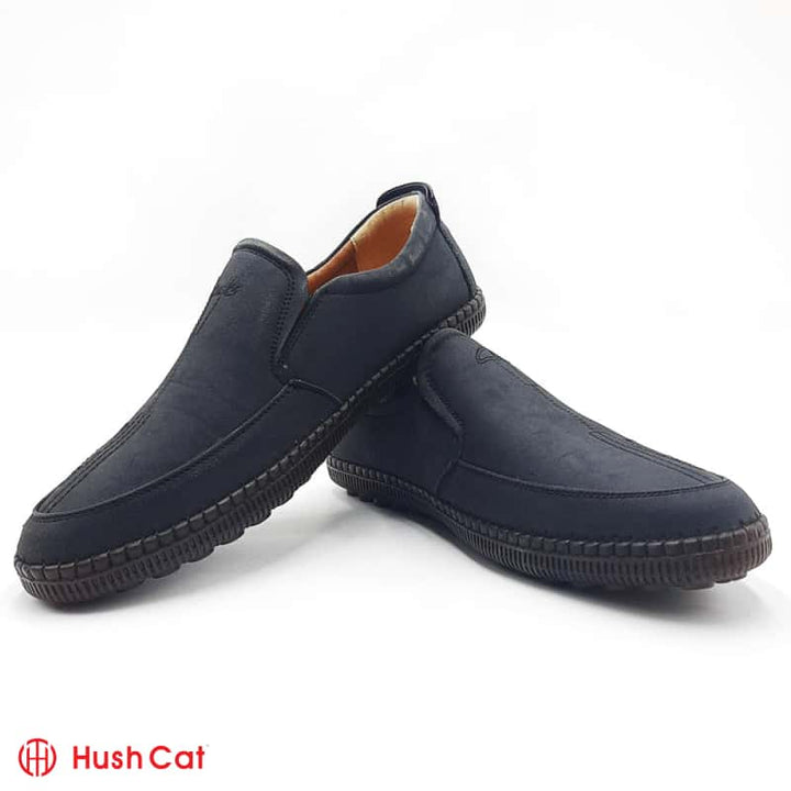 Mens Black Medicated Casual Shoes Shoes