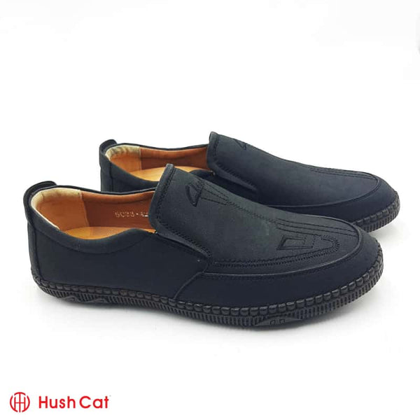 Mens Black Medicated Casual Shoes Shoes