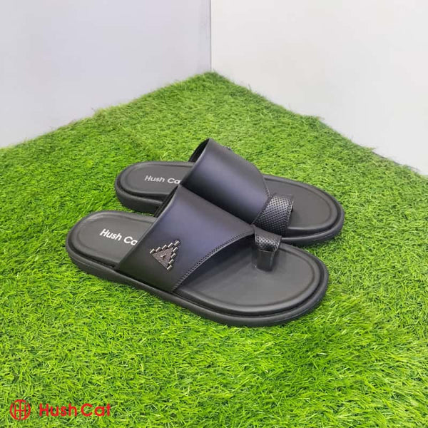 Men’s Black Trendy Slipper Chappal