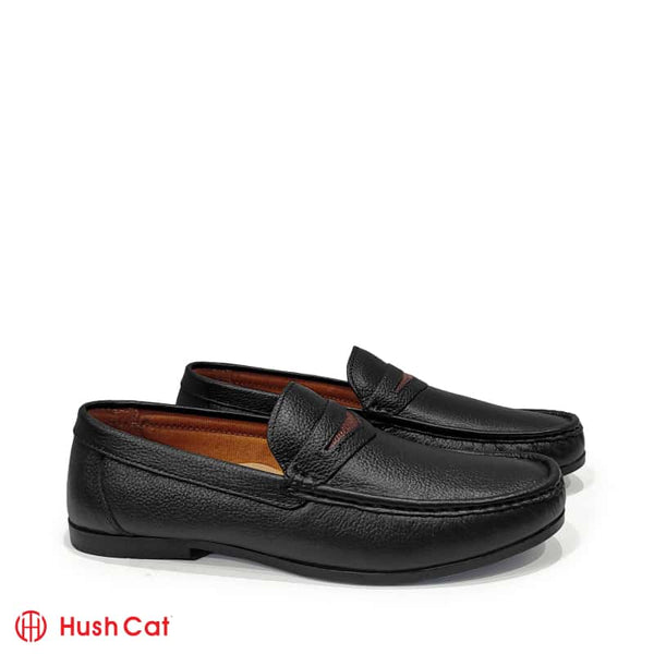 Mens Casual Black Mild Leather Shoes New Arrivals