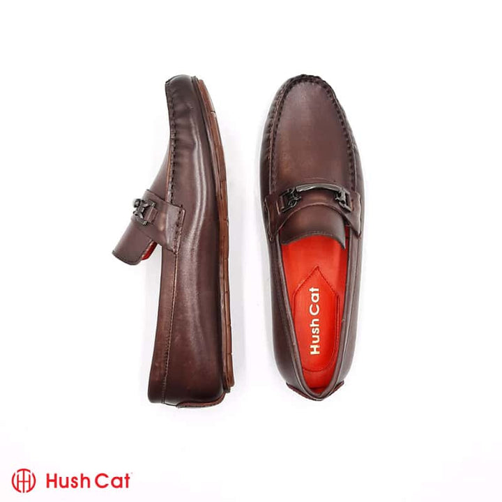 Mens Executive Brown Leather Loafers Men Loafers