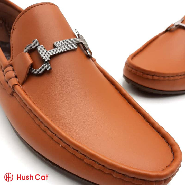 Mens Executive Casual Mat Leather Shoes Men Loafers