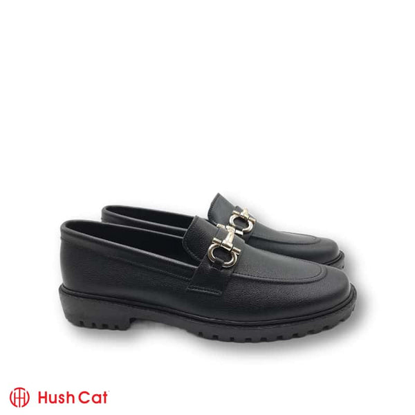 Men’s High Sole Black Casual Shoes