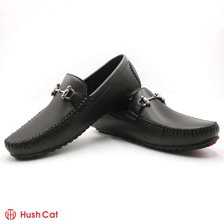 Mens Executive Black Leather Loafers Men Loafers