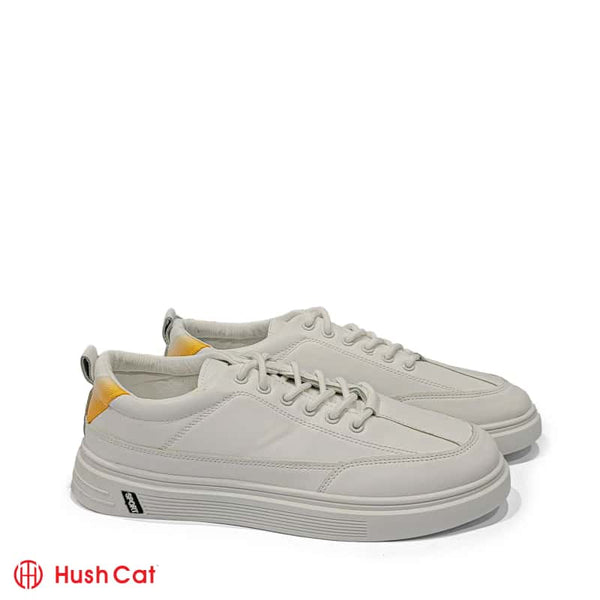Mens White Trainers Sneakers Shoes Sports Shoes